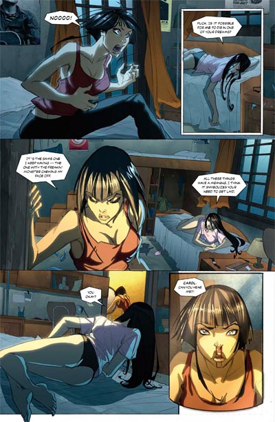 Numero 0 - Tavola 2<br>disegni di Livia Pastore, colori di Alessia Nocera<br><i>(c) 2011 GG Studio</i>