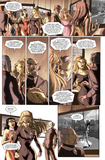 Numero 0 - Tavola 4<br>disegni di Livia Pastore, colori di Alessia Nocera<br><i>(c) 2011 GG Studio</i>
