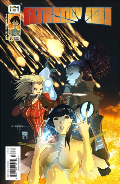 Cover Numero 0<br>disegni di Giuseppe Cafaro, colori di Alessia Nocera<br><i>(c) 2011 GG Studio</i>
