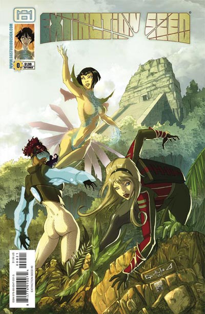 Cover Numero 0<br>disegni di Pasquale Qualano, colori di Alessia Nocera<br><i>(c) 2011 GG Studio</i>