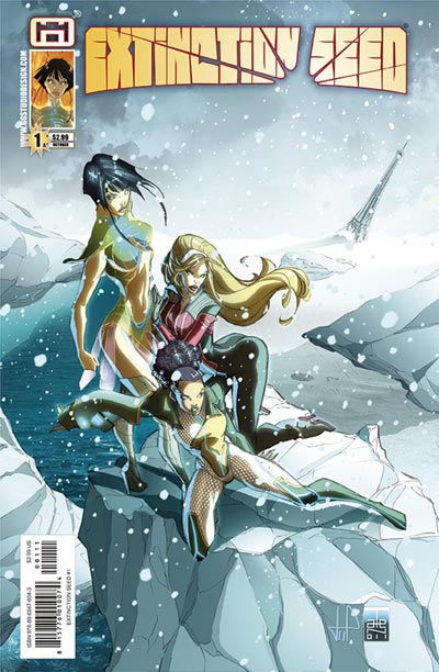Cover Numero 1<br>disegni di Livia Pastore, colori di Alessia Nocera<br><i>(c) 2011 GG Studio</i>