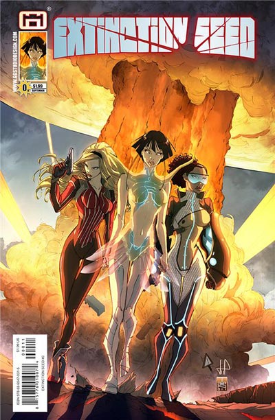 Cover Numero 0<br>disegni di Livia Pastore, colori di Alessia Nocera<br><i>(c) 2011 GG Studio</i>