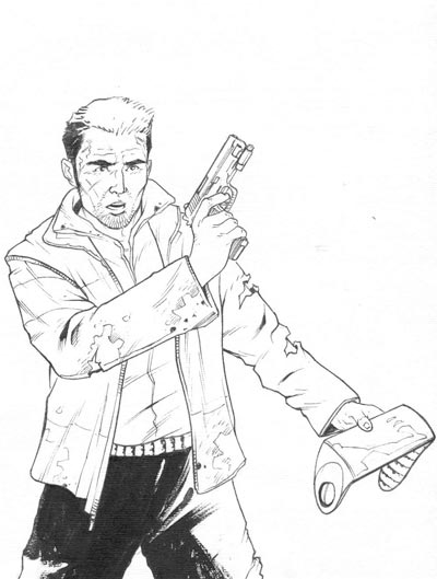 Bozza Cover Re-Mind Tomo 2 Edizione Dargaud<br>disegni di Andrea Mutti<br><i>(c) 2011 Dargaud</i>