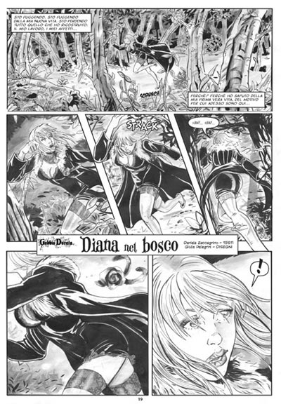 Cronaca Comics Numero 9 - Gabbia Dorata<br>disegni di Giulia Pellegrini<br><i>(c) 2011 Salvatore Taormina</i>