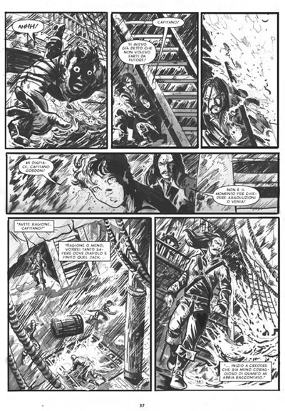 Cronaca Comics Numero 9 - Gli Immortali<br>disegni di Vincenzo Riccardi<br><i>(c) 2011 Salvatore Taormina</i>
