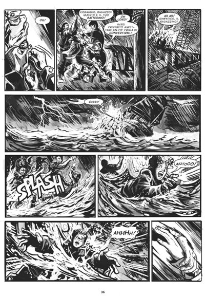 Cronaca Comics Numero 9 - Gli Immortali<br>disegni di Vincenzo Riccardi<br><i>(c) 2011 Salvatore Taormina</i>