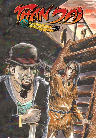 Than Dai cartonato numero 5<br>disegni e colori di Federica Macchia<br><i>(c) 2011 Salvatore Taormina</i>