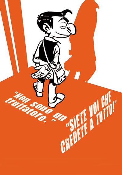 Illustrazione promozionale: Ramiro<br>disegni di Daniele Caluri<br><i>(c) 2011 Panini Comics</i>