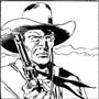 Il grande Tex Willer!<br>Tex 610, pag.112 - Disegno di Giovanni Ticci<br><i>(c) 2011 Sergio Bonelli Editore</i>