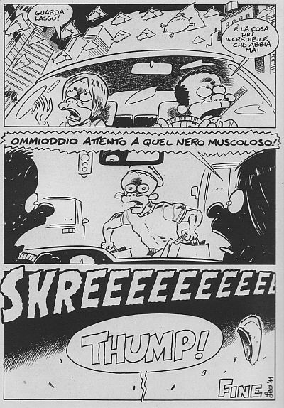 E che fine vi aspettavate facesse? E che fine vi aspettavate facesse?<br>No, davvero...<br><i>(c) 2011 Panini Comics</i>