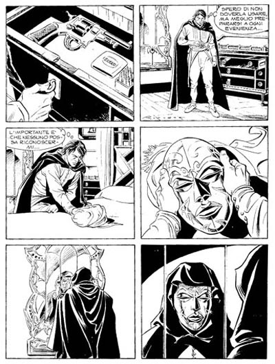 Shangai Devil - Tavola tratta dal numero 1 Shangai Devil - Tavola tratta dal numero 1<br>disegni di Massimo Rotundo<br><i>(c) 2011 Sergio Bonelli Editore</i>