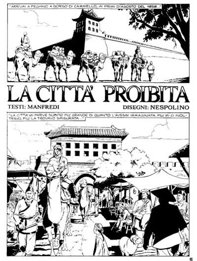 Shangai Devil - Tavola tratta dal numero 2<br>disegni di Alessandro Nespolino<br><i>(c) 2011 Sergio Bonelli Editore</i>