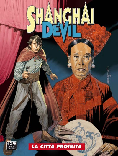 Shangai Devil - Cover Numero 2<br>disegni di Corrado Mastantuono<br><i>(c) 2011 Sergio Bonelli Editore</i>