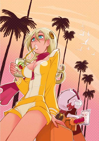 Numero 2 - Frontespizio Capitolo 1<br>disegni di Alessandro Barbucci, colori di Nolwenn Lebreton<br><i>(c) 2011 Bao Publishing</i>