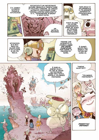 Numero 2 - Tavola 60<br>disegni di Alessandro Barbucci, colori di Nolwenn Lebreton<br><i>(c) 2011 Bao Publishing</i>