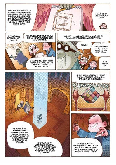 Numero 2 - Tavola 78<br>disegni di Alessandro Barbucci, colori di Nolwenn Lebreton<br><i>(c) 2011 Bao Publishing</i>
