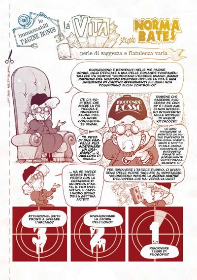 Numero 2 - Prima pagina bonus<br>disegni di Alessandro Barbucci, colori di Nolwenn Lebreton<br><i>(c) 2011 Bao Publishing</i>