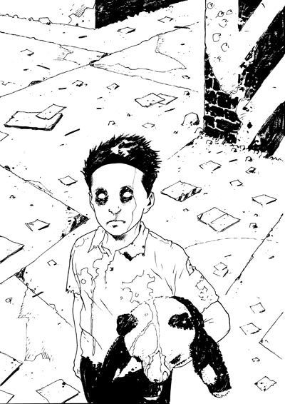 Cover Ghost - Chine<br>disegni di Andrea Mutti<br><i>(c) 2011 Edizioni BD</i>