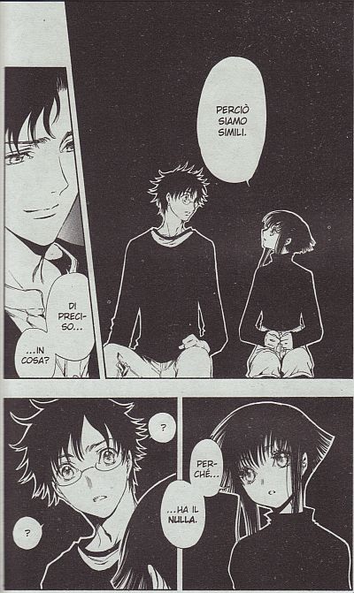 Due anime gemelle Due anime gemelle<br>Chikahito, Hana e Hidetsugu<br><i>(c) 2011 Panini Comics</i>