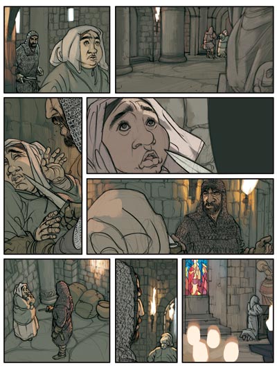 1066 - Tavola 16<br>disegni e colori di Emanuele Tenderini<br><i>(c) 2011 Comma22</i>