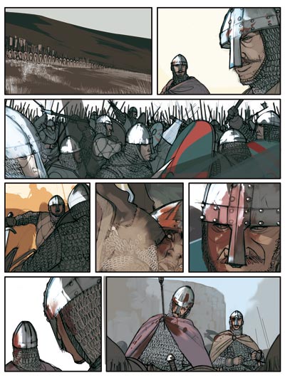 1066 - Tavola 56<br>disegni di Emanuele Tenderini<br><i>(c) 2011 Comma22</i>