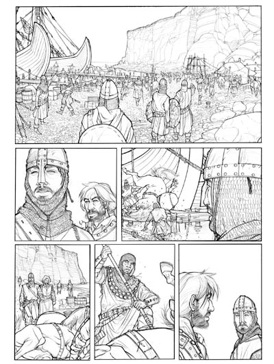 1066 - Tavola Prova matite<br>disegni di Emanuele Tenderini<br><i>(c) 2011 Comma22</i>