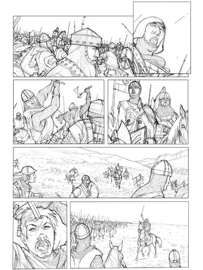 1066 - Tavola Prova matite<br>disegni di Emanuele Tenderini<br><i>(c) 2011 Comma22</i>