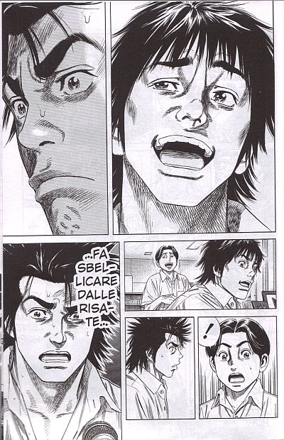 I re della risata faccia a faccia.<br>Jun stupisce Keisuke<br><i>(c) 2011 Ronin Manga</i>