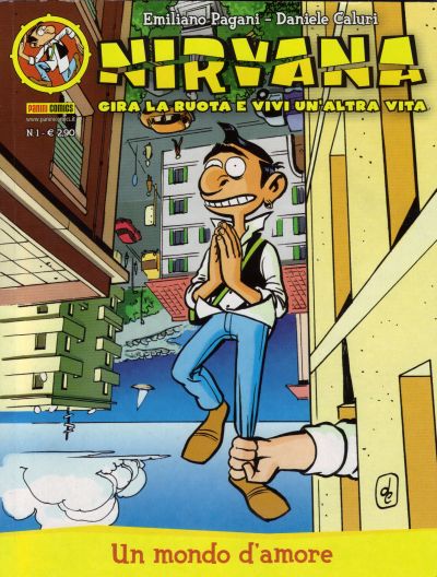 Nirvana<br>cover numero 1<br><i>(c) 2011 Panini Comics</i>