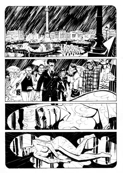 Legion75 numero 1 - Tavola 39<br>disegni di Renato Riccio<br><i>(c) 2011 Walter Riccio & Edizioni Star Comics</i>