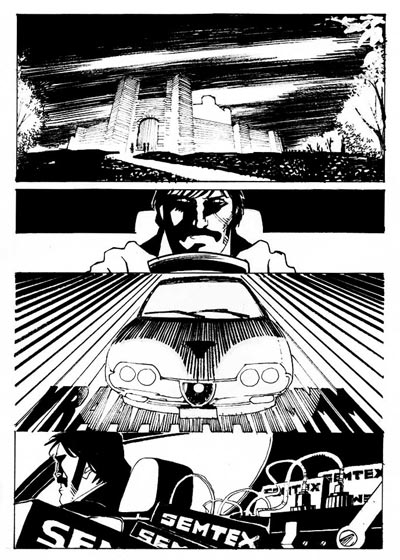 Legion75 numero 2 - Tavola 37<br>disegni di Renato Riccio<br><i>(c) 2011 Walter Riccio & Edizioni Star Comics</i>