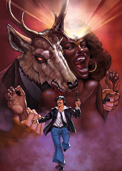 Legion75 - Cover Numero 2<br>disegni di Giuseppe Candita, colori di Spartaco Lombardo<br><i>(c) 2011 Walter Riccio & Edizioni Star Comics</i>