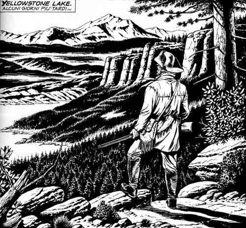 Harry Yount e il suo regno<br>Tex 611, pag.23<br><i>(c) 2011 Sergio Bonelli Editore</i>