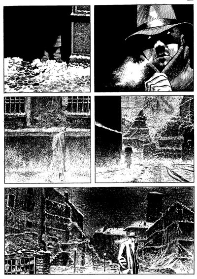 Tavola tratta dal numero 144<br>disegni di Mario "Majo" Rossi<br><i>(c) 2011 Sergio Bonelli Editore</i>
