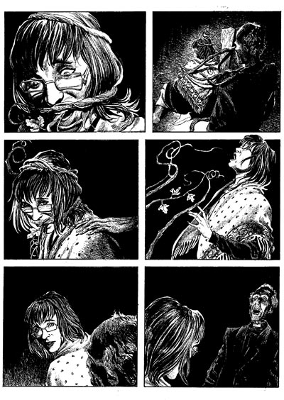Tavola tratta dal numero 146<br>disegni di Michele Cropera<br><i>(c) 2011 Sergio Bonelli Editore</i>