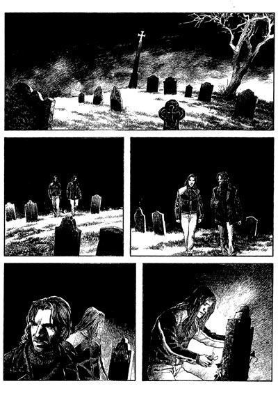 Tavola tratta dal numero 146<br>disegni di Michele Cropera<br><i>(c) 2011 Sergio Bonelli Editore</i>