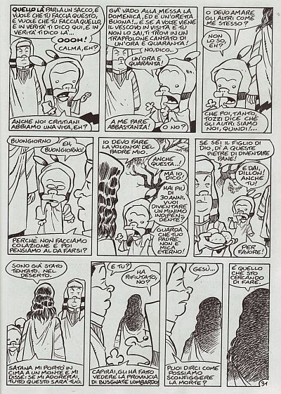 Ancora sassi al posto del pane Ancora sassi al posto del pane<br>La prima delle tentazioni<br><i>(c) 2011 Panini Comics</i>