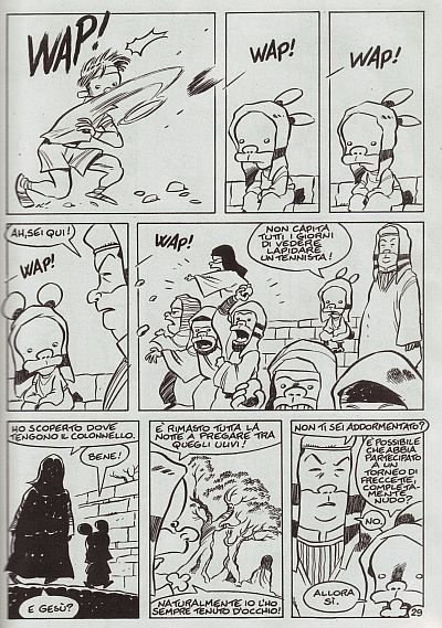 La veglia di Rat-Man La veglia di Rat-Man<br>Decisamente poco indicato per la mansione<br><i>(c) 2011 Panini Comics</i>