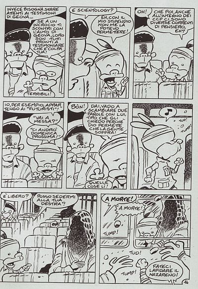 Chiedere con leggerezza Chiedere con leggerezza<br>La specialità del Ratto<br><i>(c) 2011 Panini Comics</i>