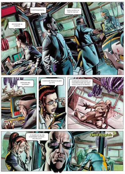 Sturm und Drang - Tavola 6<br>disegni e colori di Patrizio Evangelisti<br><i>(c) 2011 Fulvio Gatti - Patrizio Evangelisti / Vittorio Pavesio Productions</i>