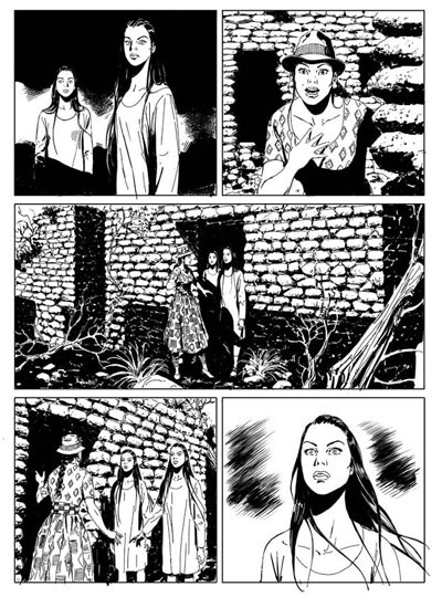 Tavola tratta dagli albi numero 562/565<br>disegni di Giuseppe Prisco<br><i>(c) 2012 Sergio Bonelli Editore</i>