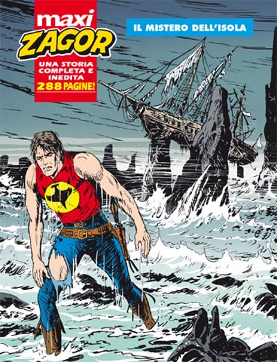 Cover Maxi numero 17<br>disegni di Gallieno Ferri<br><i>(c) 2012 Sergio Bonelli Editore</i>