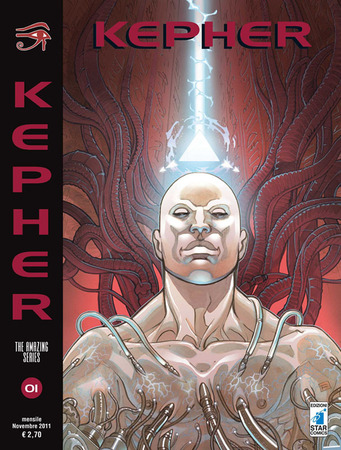 Kepher Kepher<br>la copertina del n.1<br><i>(c) 2011 Star Comics</i>
