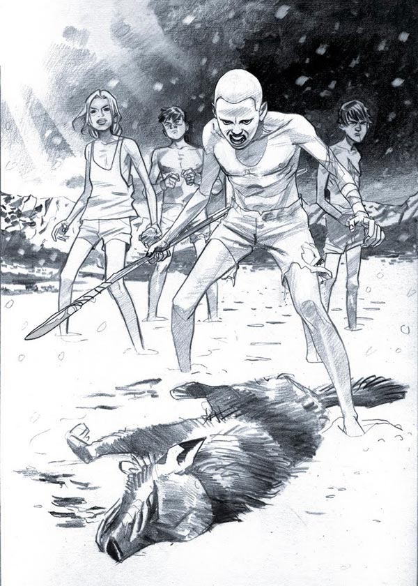 Studio Personaggi<br>disegni di Emiliano Mammuccari<br><i>(c) 2012 Sergio Bonelli Editore</i>