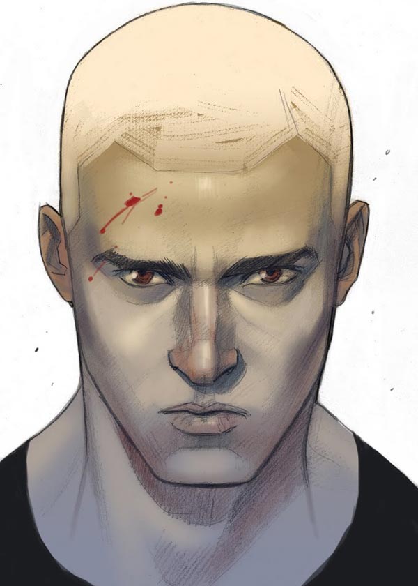 Studio Personaggi<br>disegni di Emiliano Mammuccari<br><i>(c) 2012 Sergio Bonelli Editore</i>