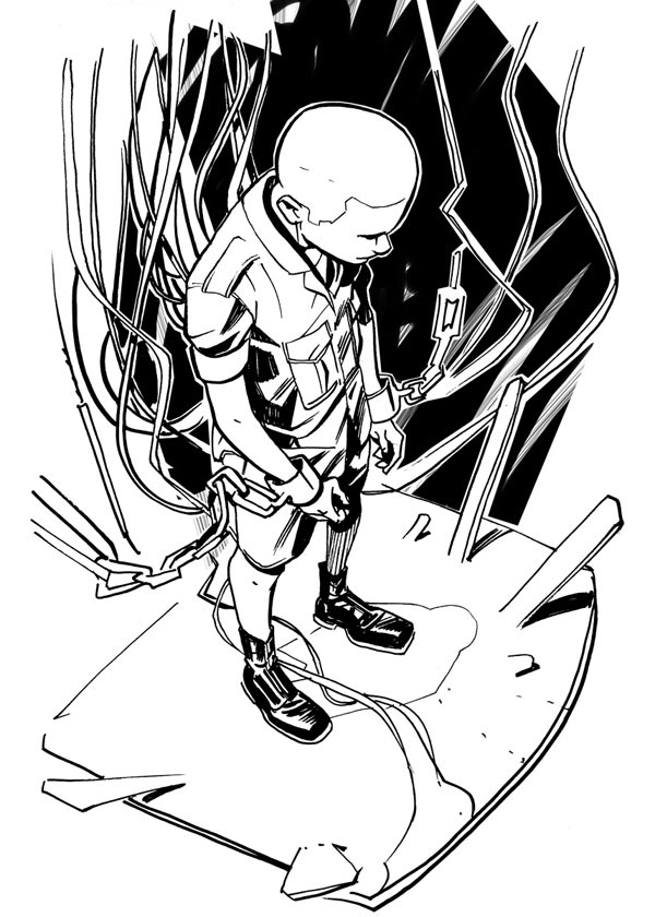 Studio Personaggi<br>disegni di Emiliano Mammuccari<br><i>(c) 2012 Sergio Bonelli Editore</i>