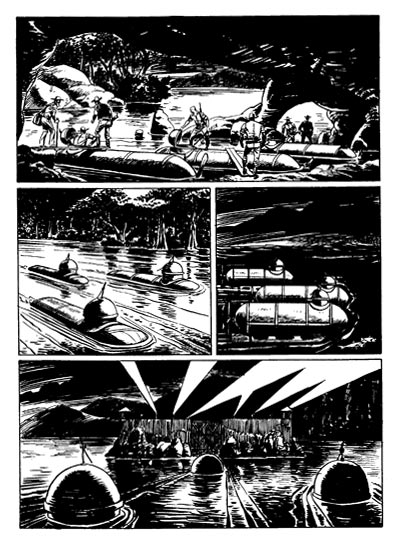 Tavola tratta dal Maxi numero 18<br>disegni di Domenico e Stefano Di Vitto<br><i>(c) 2012 Sergio Bonelli Editore</i>