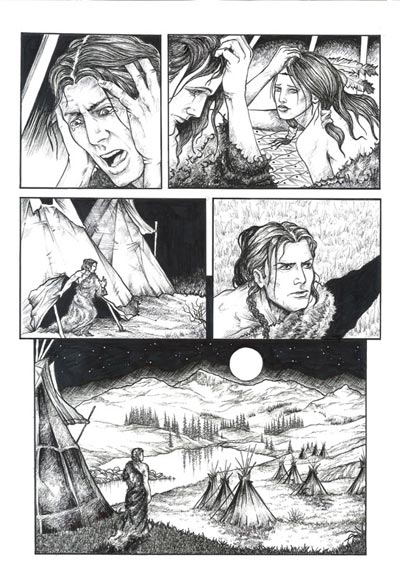 Cronaca Comics Numero 10 - Than Dai<br>disegni di Michele Avigo<br><i>(c) 2012 Salvatore Taormina</i>