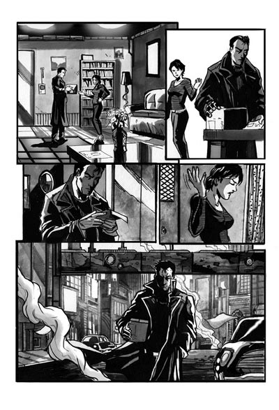 Cronaca Comics Numero 10 - M.I.S.<br>disegni di Vincenzo Riccardi<br><i>(c) 2012 Salvatore Taormina</i>