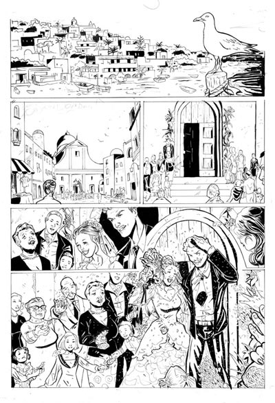 Cronaca Comics Numero 10 - Le confessioni di Michelle<br>disegni di Giulia Pellegrini<br><i>(c) 2012 Salvatore Taormina</i>